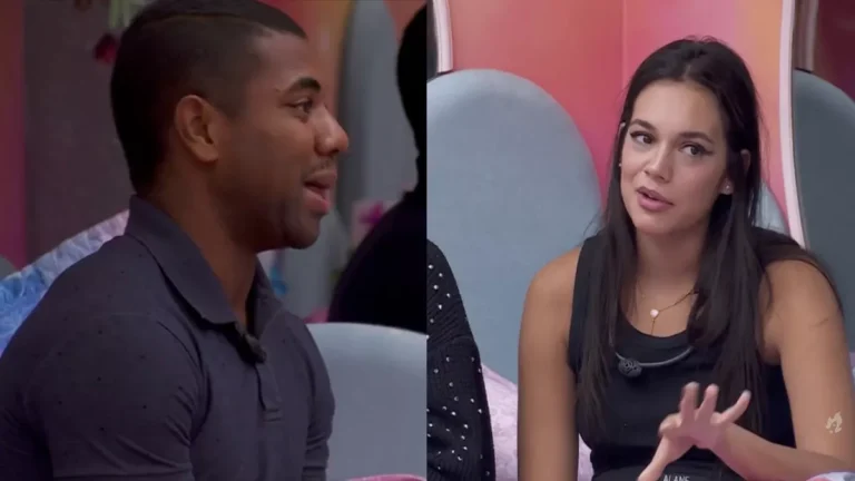 BBB 24: Alane abre o coração para Davi e recebe invertida: “Falando de homem comigo?”
