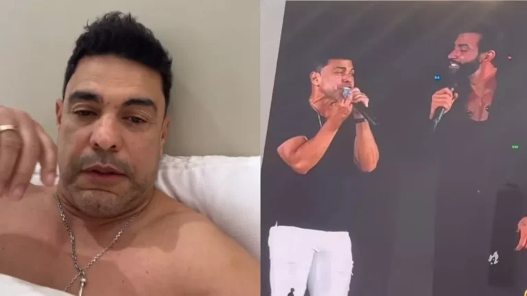 Zezé di Camargo desafina em show e se desculpa: “Eu estava bêbado”