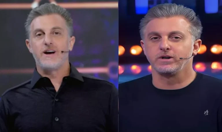 Luciano Huck se assusta ao receber presente inusitado de fã no ‘Domingão’: ‘É pra mim?’