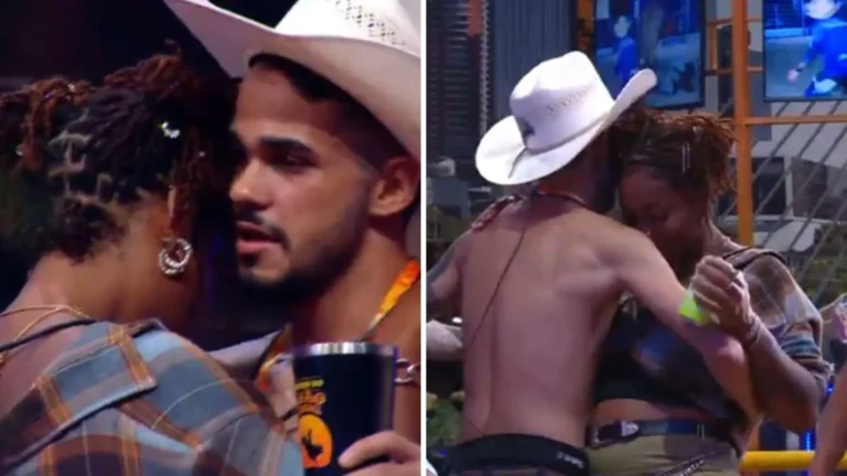 João Gabriel diz que Thamiris tentou beijá-lo: “Tenho mulher lá fora”