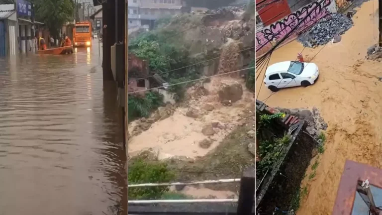 Desastres das chuvas: imagens impactantes dos estragos pelo Brasil