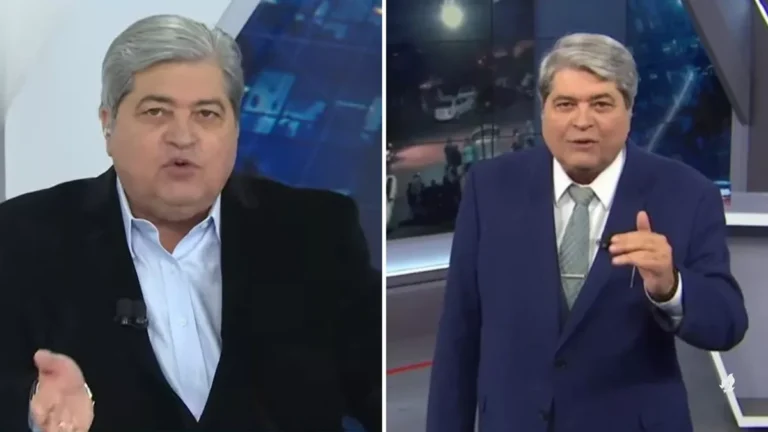Vídeo: Datena dá resposta malcriada em repórter ao vivo e assusta telespectadores