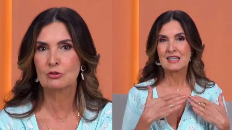Fátima Bernardes revela fobia e tratamento para enfrentá-la: Lágrimas escorrendo
