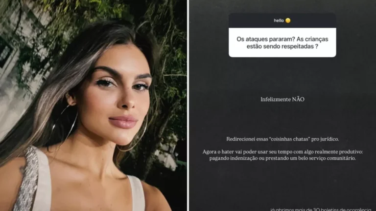 Amanda Kimberlly diz que ataques aos filhos de Neymar continuam após registrar mais de 30 ocorrências