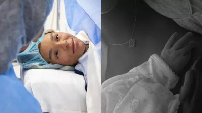 Brunna Gonçalves celebra 1 semana do nascimento de Zuri com fotos do parto