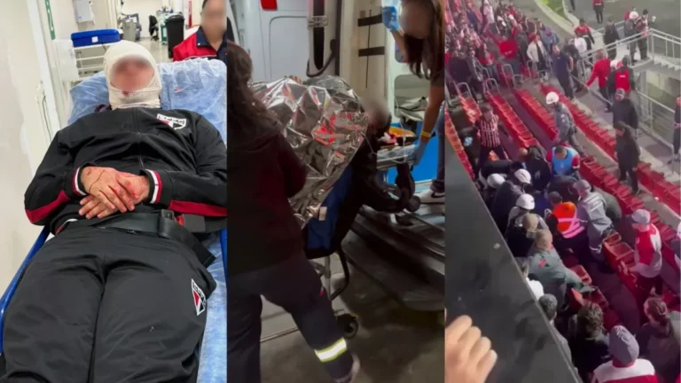 Torcedor ferido em jogo no Morumbis acorda depois de uma semana entubado