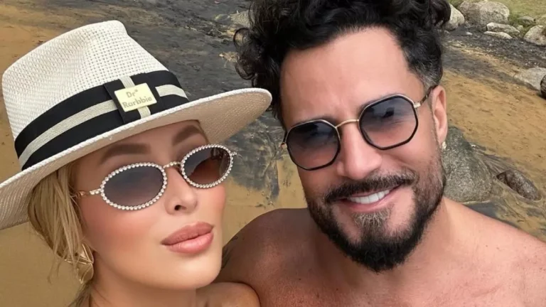 Noiva de Latino defende cantor após polêmica com filho: “O bem vencerá”