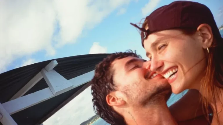 Sasha Meneghel posa com João Lucas e celebra 4 anos de casamento