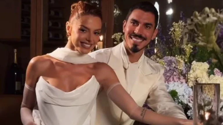Giovanna Lancellotti publica fotos de casamento no Cristo: “Inesquecível”