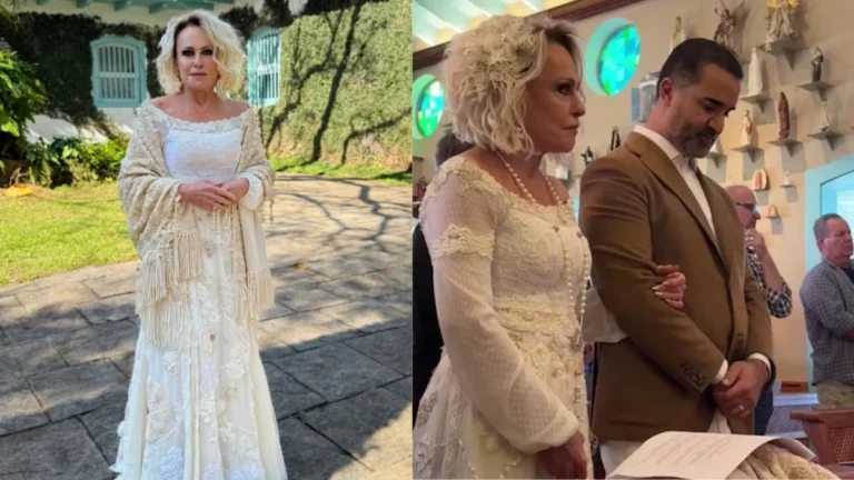 Ana Maria Braga renova votos de casamento durante festa junina: “Bênção”