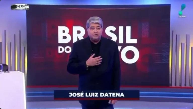 Datena desabafa sobre período ruim na carreira em estreia na RedeTV: Não esperava