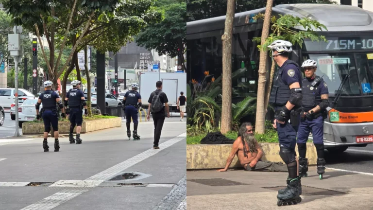 GCM de patins chama atenção em São Paulo; entenda o motivo do uso