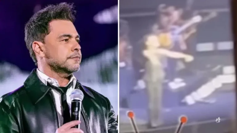 Vídeo: Zezé Di Camargo passa vergonha em palco e proíbe imprensa de filmar