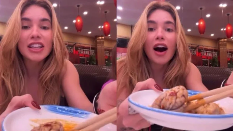 Virginia prova prato com cérebro durante viagem à China: “Textura estranha”