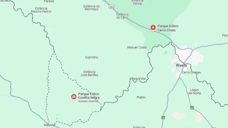 Usina eólica reacende disputa territorial centenária entre Brasil e Uruguai