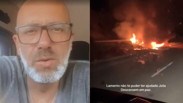 Testemunha que filmou carro de Diogo Jota discorda de relatório que aponta alta velocidade como causa do acidente