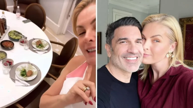 Ana Hickmann faz jantar especial para Edu Guedes após alta hospitalar