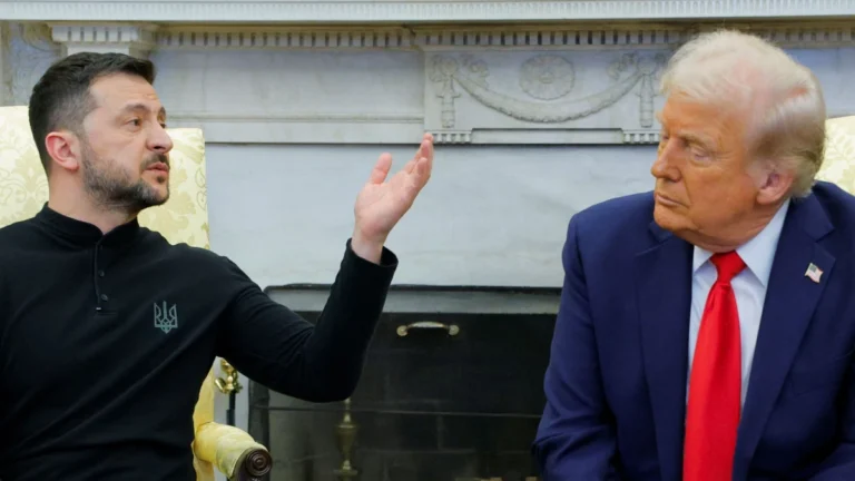 Zelensky encontra Trump e líderes europeus na Casa Branca