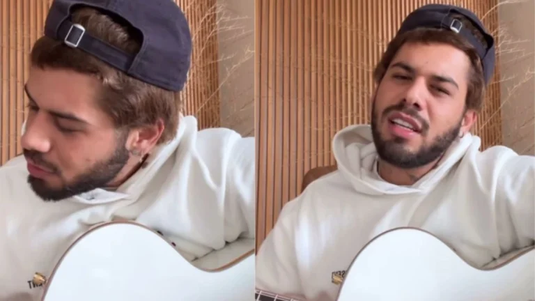 Momento romântico de Zé Felipe deixa suspeitas nas redes sociais