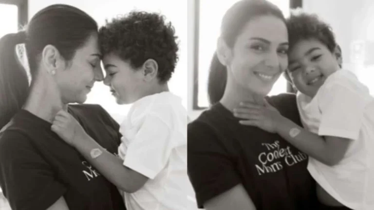 Jornalista da Globo chora após filho perder o cabelo em tratamento contra o câncer