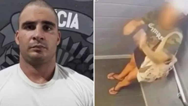Homem que agrediu namorada com 61 socos em elevador entrega o que fez após ação: “Sentei”