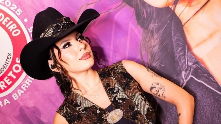 Ana Castela usa disfarce para fazer show em Barretos; veja