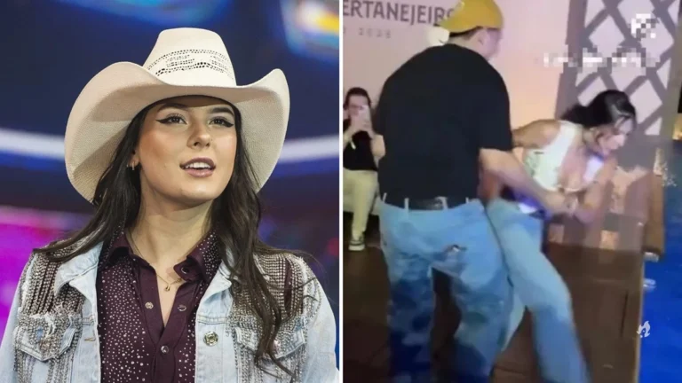 Vídeo: Ana Castela toma atitude surpreendente após derrubar dançarino em piscina