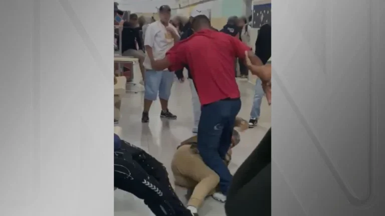 Coordenador é agredido por aluno durante briga generalizada em SP