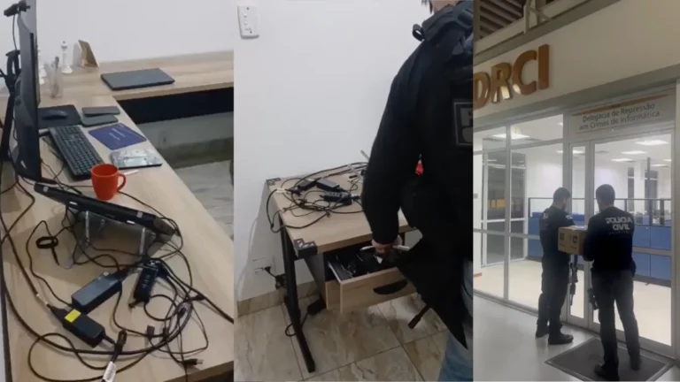RJ: suspeitos são alvos da polícia por excluir plataforma de R$ 10 milhões