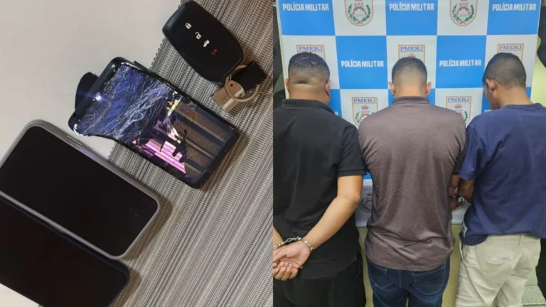 Três foragidos de Mato Grosso são presos em Copacabana