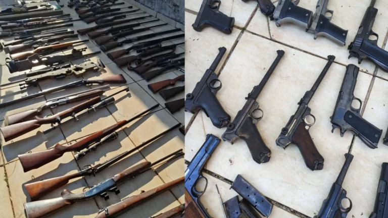 Arsenal com 111 armas é apreendido em sítio de São Roque (SP)