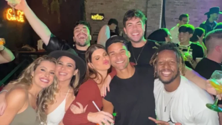 Participantes do “Dança dos Famosos” curtem festa juntos até de madrugada
