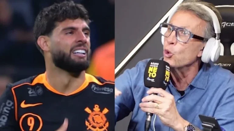 Neto manda Yuri Alberto “tomar no c…” após cavadinha; assista