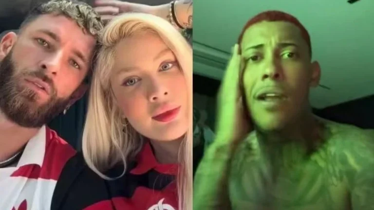 Poze do Rodo pede para Karoline Lima voltar com Léo Pereira após pênalti