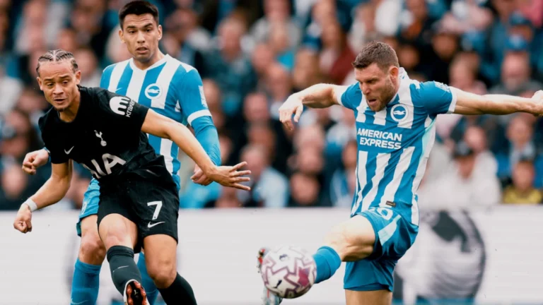 Tottenham supera desvantagem e empata com o Brighton na Premier League