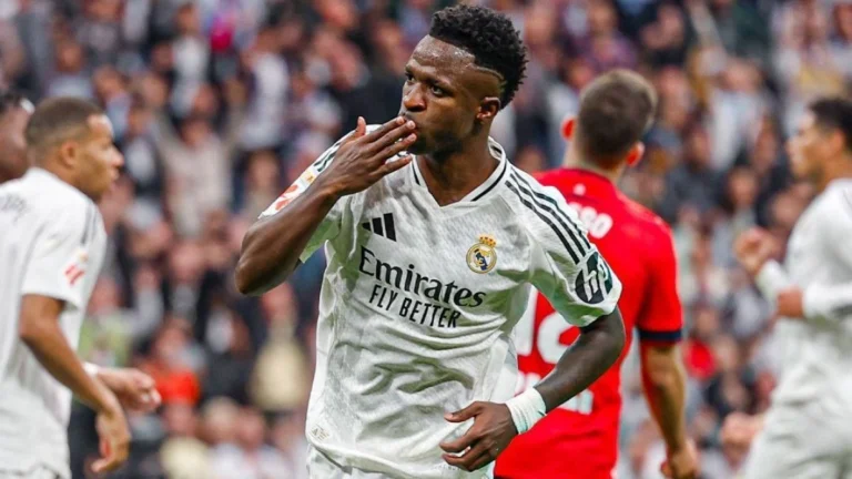 Jornais espanhóis exaltam Vini Jr após golaço pelo Real Madrid