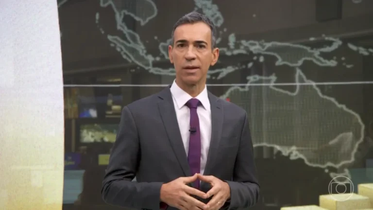 Quem é César Tralli, que vai substituir William Bonner no “Jornal Nacional”
