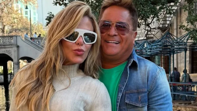 Estão me colocando como se eu fosse uma vilã: mulher de Leonardo, Poliana Rocha se defende de críticas após adoção polêmica