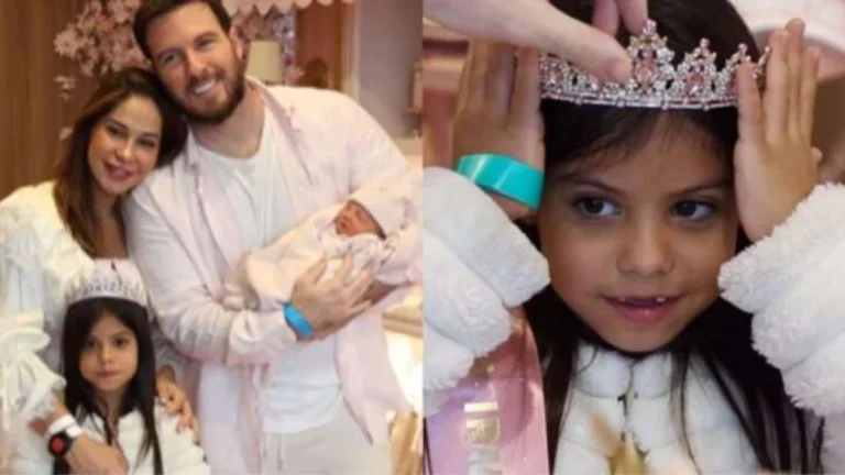 VÍDEO: Filhas de Maíra Cardi se encontram pela primeira vez