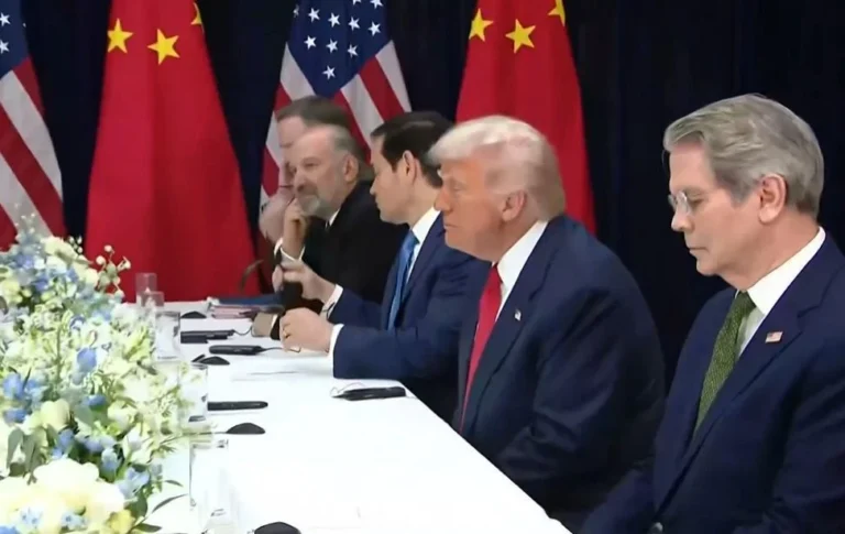 Em frente a Xi, Trump ignora a pergunta do repórter sobre testes nucleares