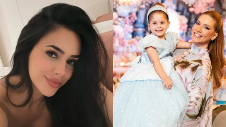 Após polêmicas, Bruna Biancardi curte post de festa da filha de Virginia