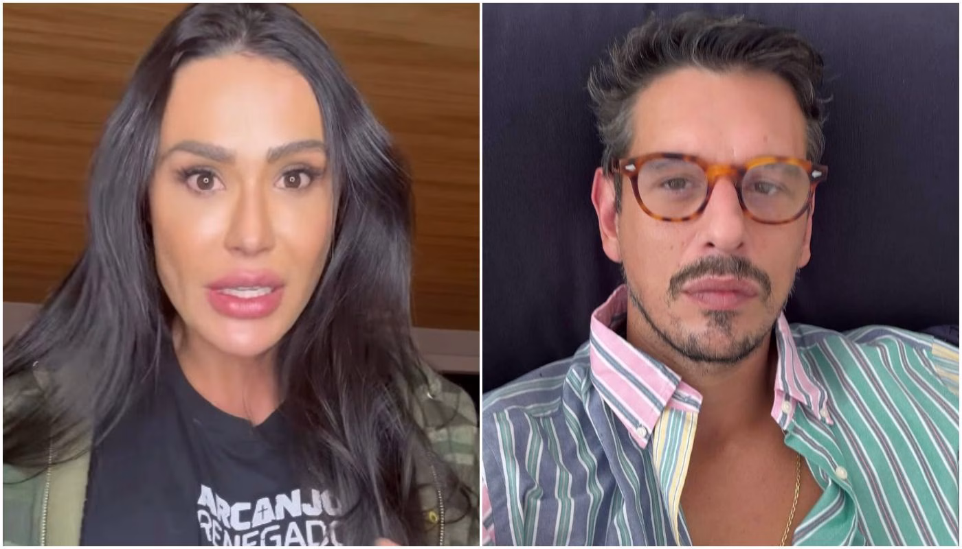 Gracyanne se pronuncia sobre suposto romance com João Vicente