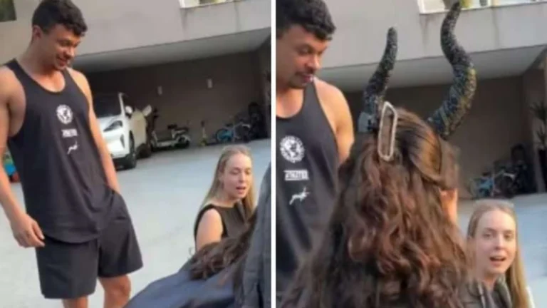 Tata Estaniecki e Júlio Cocielo são flagrados juntos após separação; assista