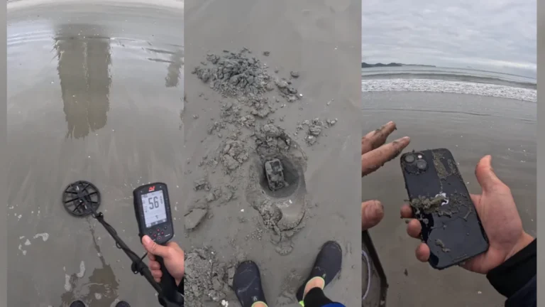 “Caçador de recompensa” acha Iphone intacto em praia de SC
