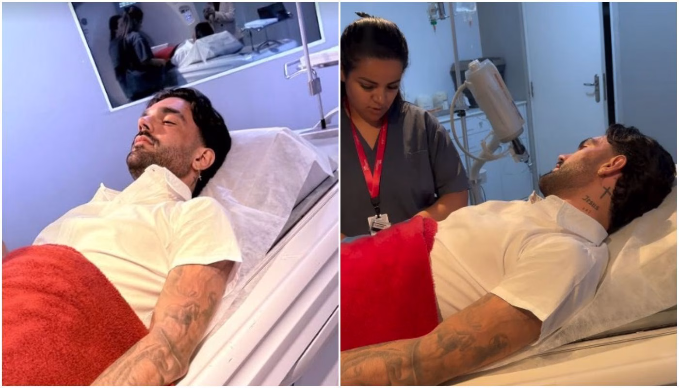 Luan Pereira volta a ser hospitalizado após sentir “maior dor da vida”