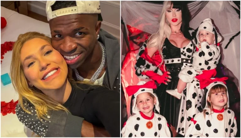 Virginia e Vini Jr. curtem festa com filhos da influenciadora