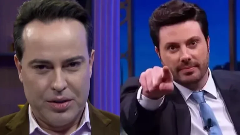 Polêmica! Danilo Gentili debocha da demissão de Rinaldi Faria do SBT