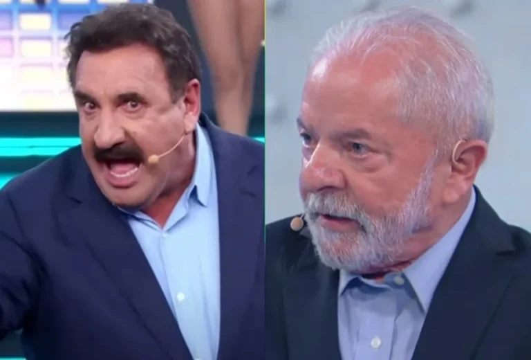 Ratinho quebra protocolo ao se deparar com nome da família em meio à polêmica com Lula: ‘Nunca mais’
