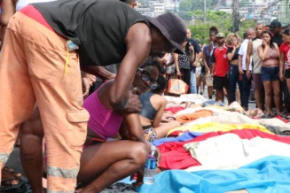 Todos os mortos na megaoperação foram homens, diz Polícia do RJ