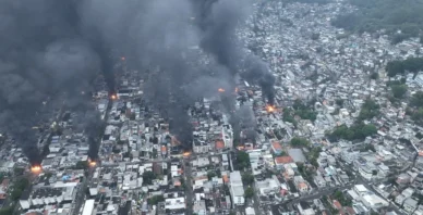 Vídeo: imagens de drones mostram 